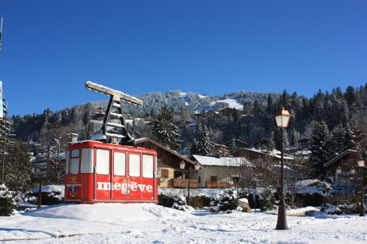 Les Comtes De Savoie - Appartement Renove Proche Du Centre De Megeve Avec Vue Sur Le Mont D'Arbois Ngoại thất bức ảnh