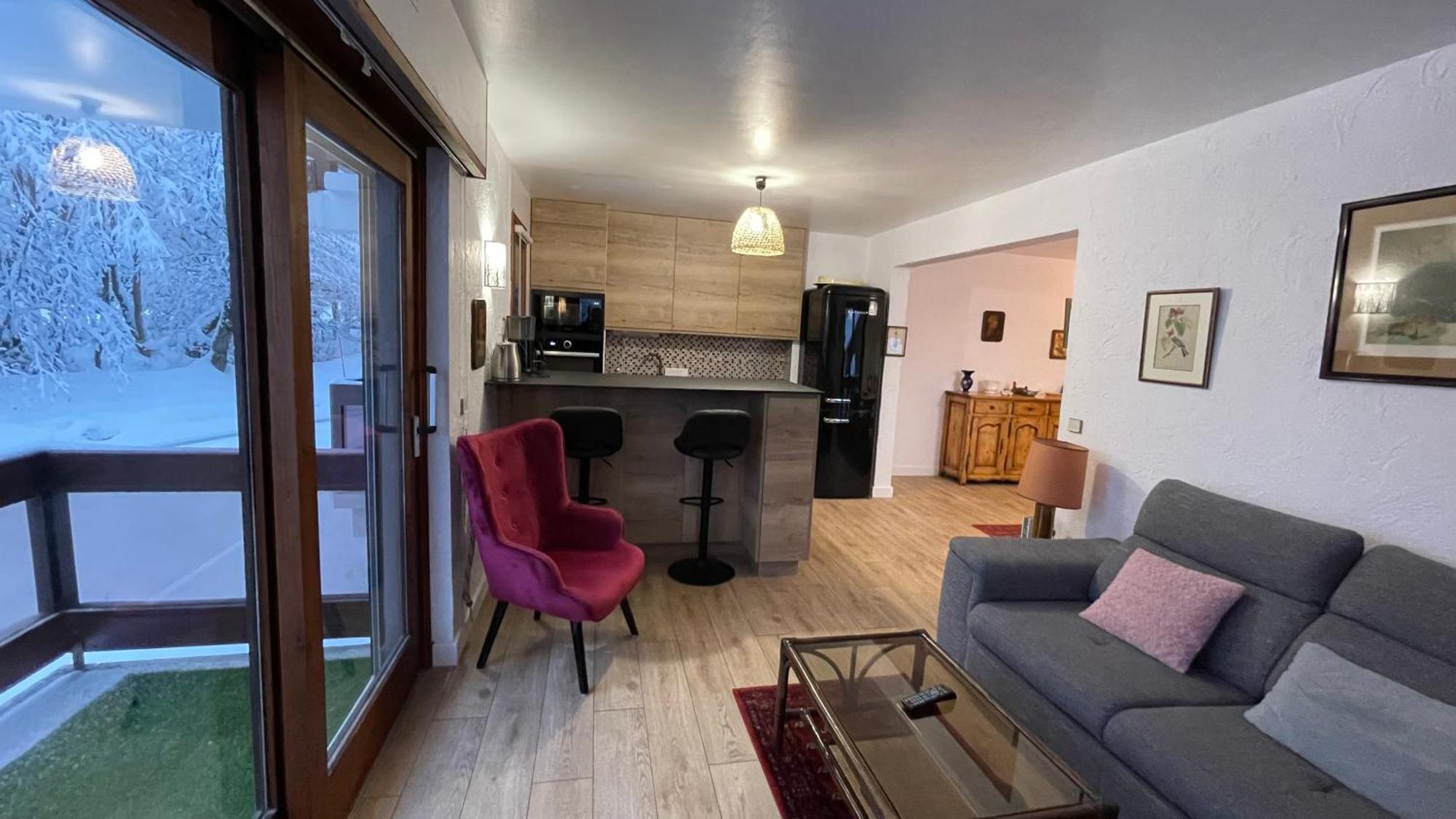 Les Comtes De Savoie - Appartement Renove Proche Du Centre De Megeve Avec Vue Sur Le Mont D'Arbois Ngoại thất bức ảnh